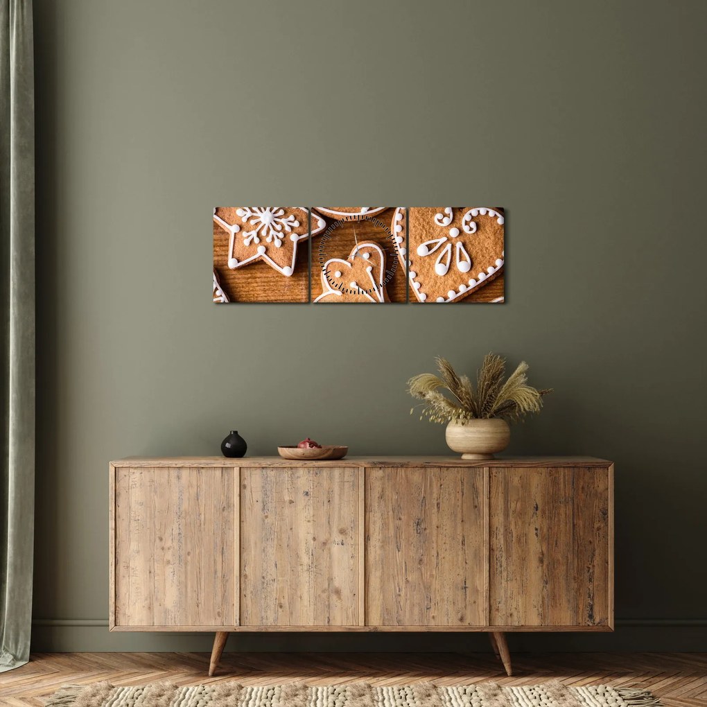 Kép - Mézeskalács (órával) (90x30 cm)