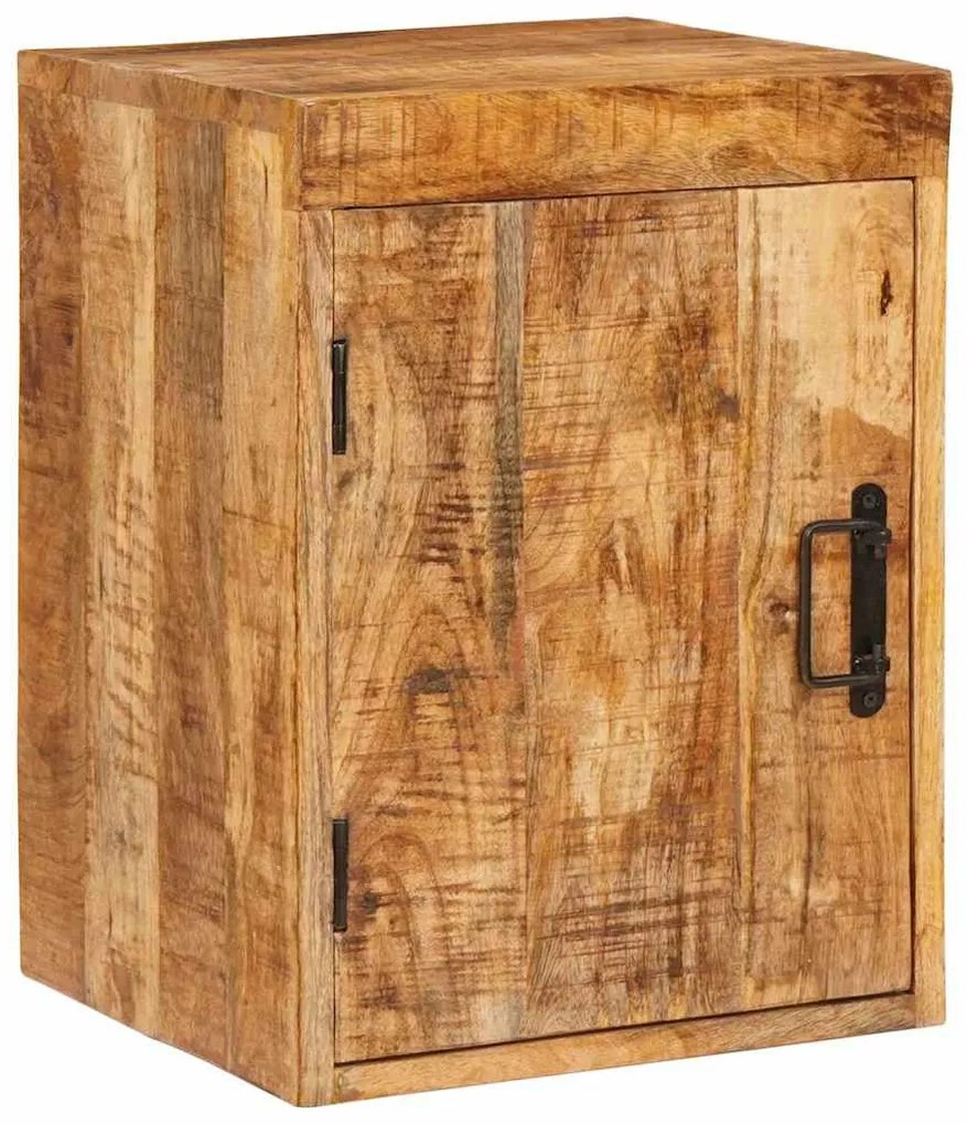 Éjjeli asztal 2 pcs Barna 35 x 33 x 48 cm Tömör Mangófát
