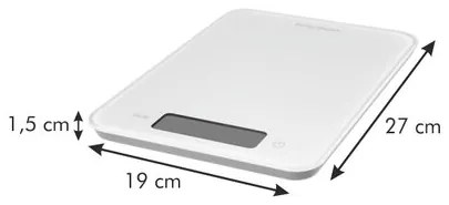Tescoma ACCURA digitális konyhai mérleg, 15 kg, L