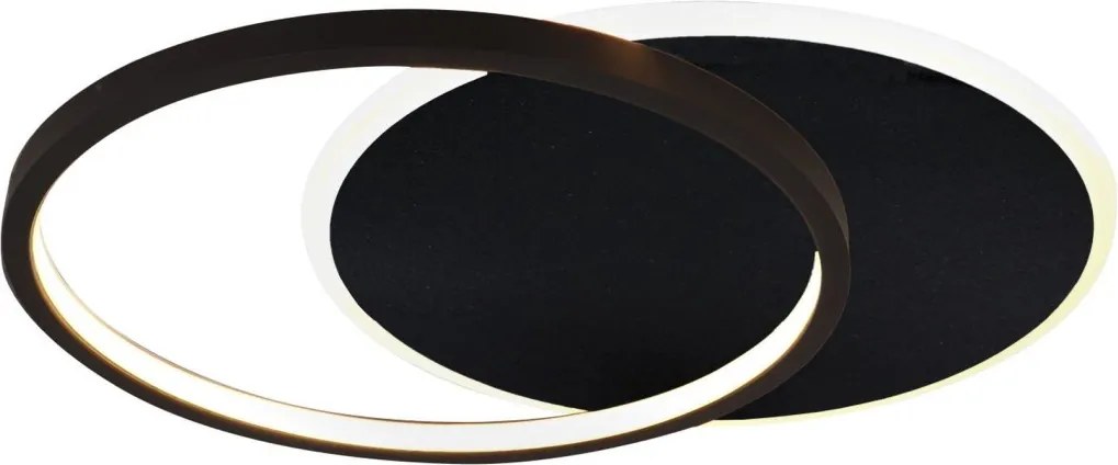 LUCIDE 44112-24-30 AXELLE Modern LED Mennyezeti Lámpa Fekete LED IP20