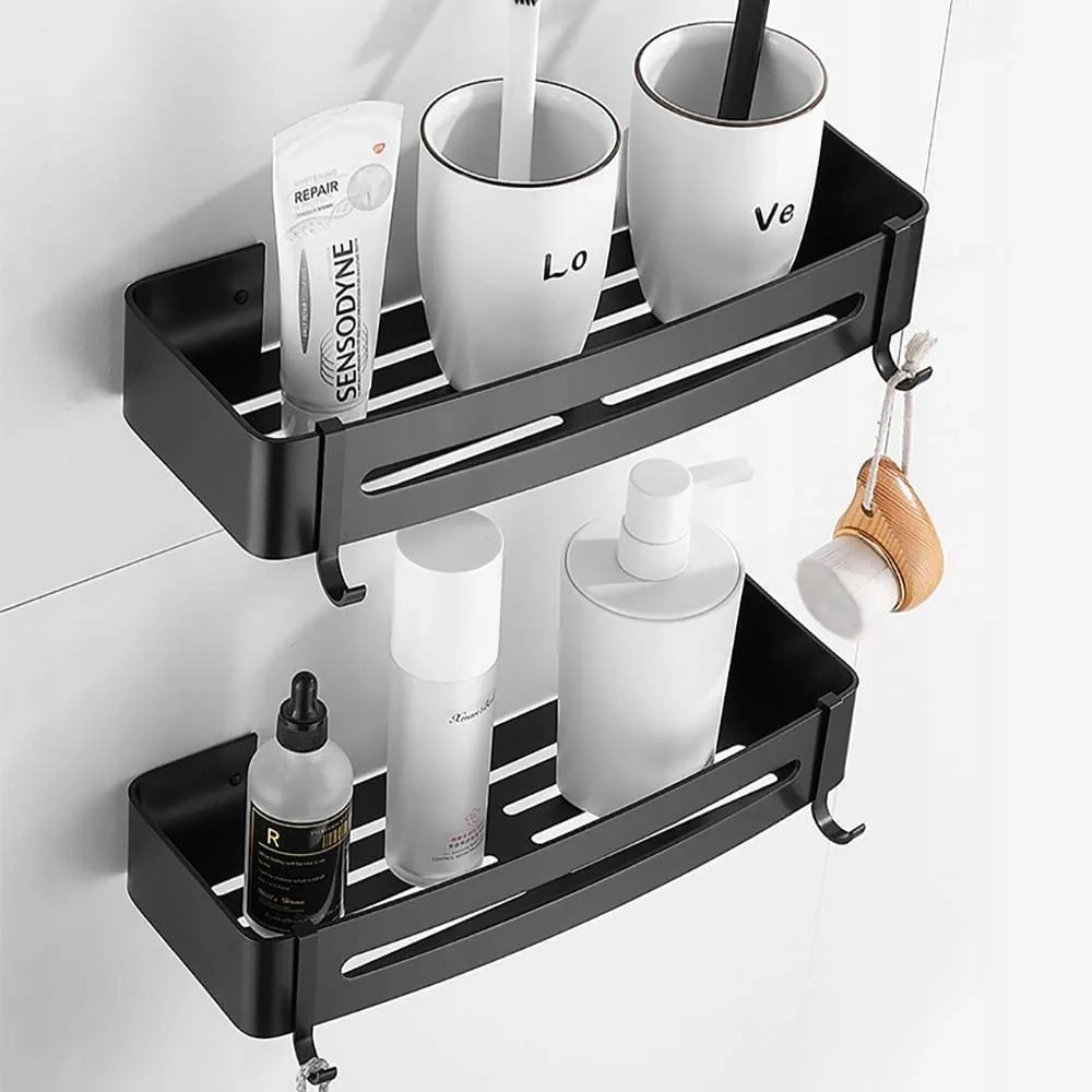 Zuhanytálca Fürdőszobai Kosár 2db+ragasztó