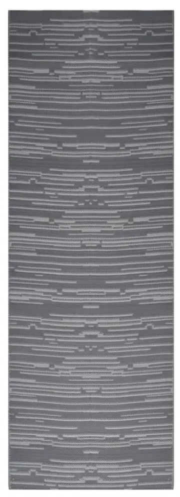 kültéri szőnyeg ARAKIL antracit 80x250 cm PP