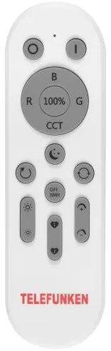 Telefunken 309602TF - LED RGBW Mennyezeti lámpa LED/18W/230V 2700-6500K WiFi