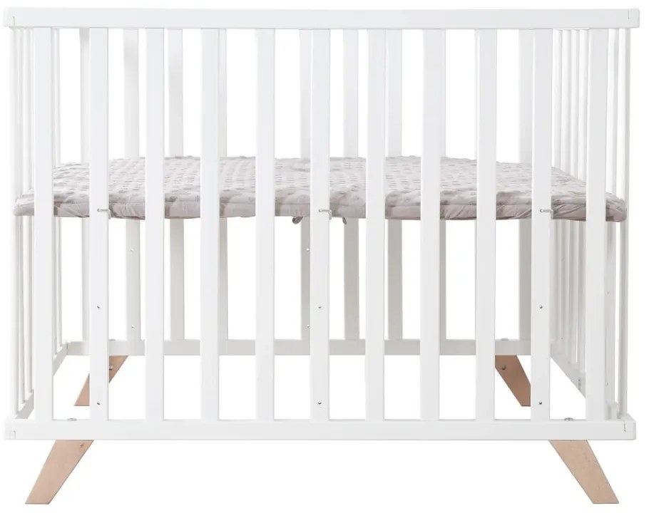 Fehér bükkfa járóka 75x100 cm Lil Planet – Roba