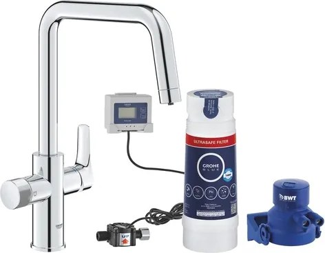 Grohe GROHE Blue Pure 2022 mosogató csaptelep szűrővel króm 30594000 G30594000