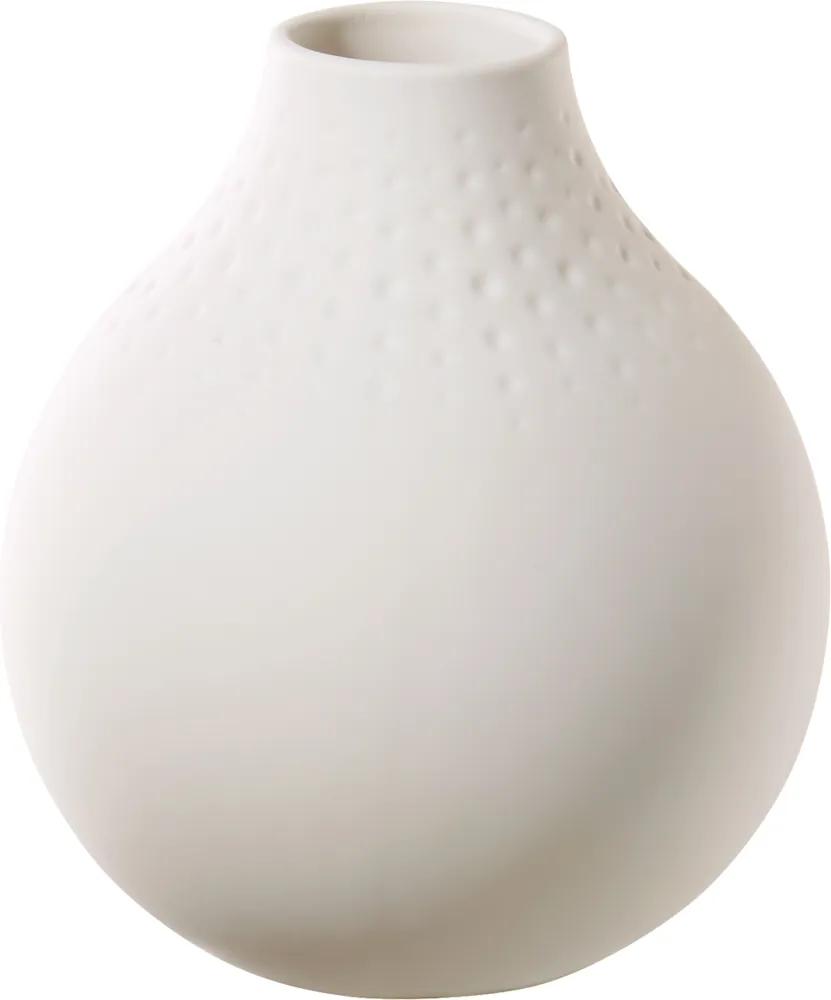 Perle váza, kicsi, Manufacture Collier blanc kollekció - Villeroy & Boch