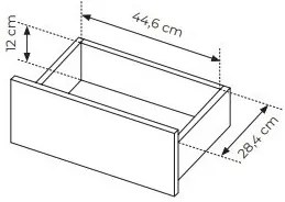 Komód Danton 2D2S (bézs). 1071343