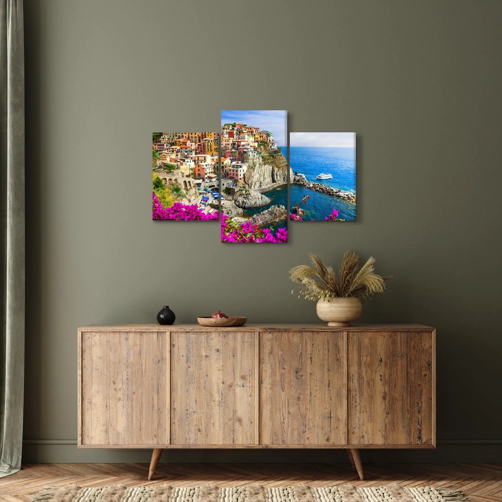 Kép - Manarola olasz falu (90x60 cm)