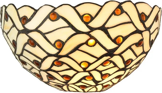 Prezent TIFFANY XVIII. 225 Fali lámpa 1x40W/E14 IP20