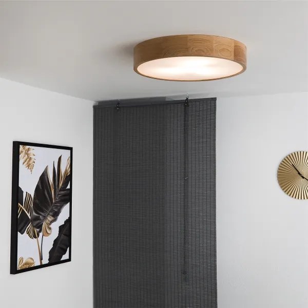 BRILAGI - LED RGBW Dimmelhető mennyezeti lámpa CARVALHO 3xE27/12W/230V tölgy átm. 47,5