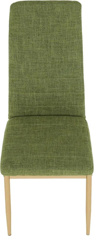 Szék, zöld szövet/bükk, COLETA NOVA