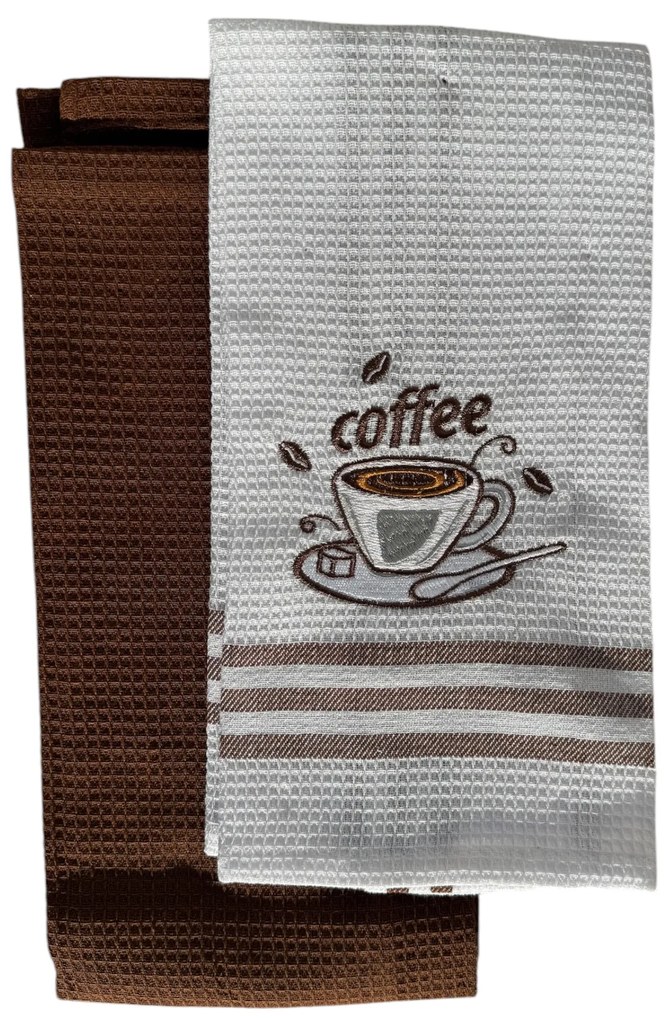Konyhai törülközők 2 szett CAFFINO