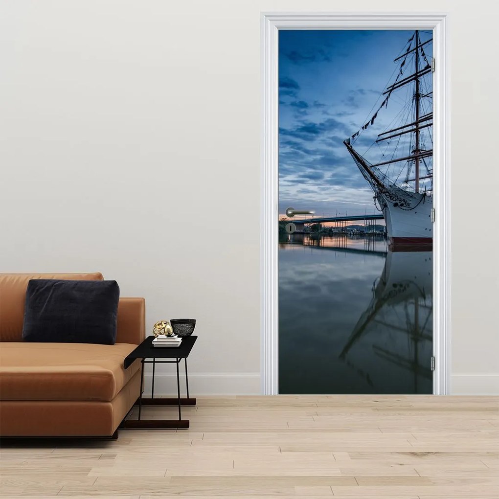 Fotótapéta ajtóra - Vitorlás (95x205cm)