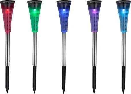 Globo 33079-5 - SET 5x Solar Lámpa RGB-LED/0,06W/3,2V