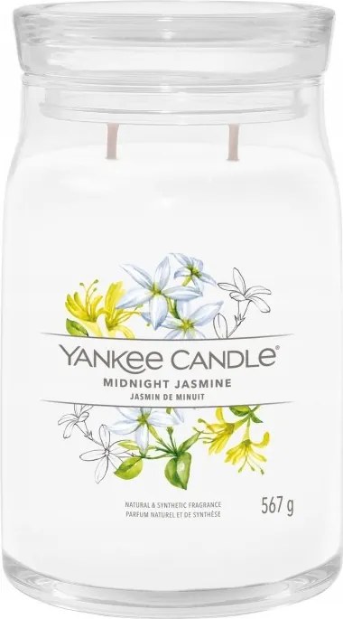 Yankee Candle Midnight Jasmine szójaviasz illatgyertya 567g