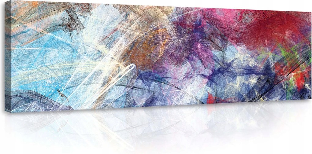 Vászonkép 145x45 Absztrakt Energia a dolgozószobába Loft és minimalizmus stílusban