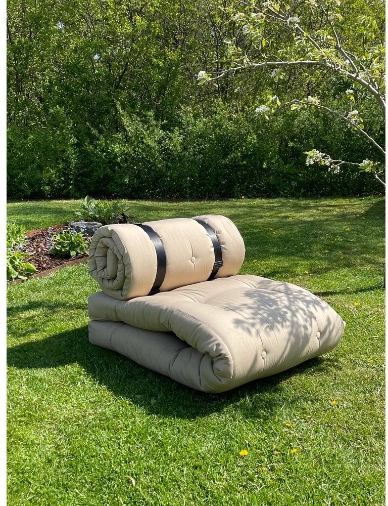 Design OUT™ Buckle Up Dark Grey kinyitható sötétszürke kültéri fotel - Karup Design