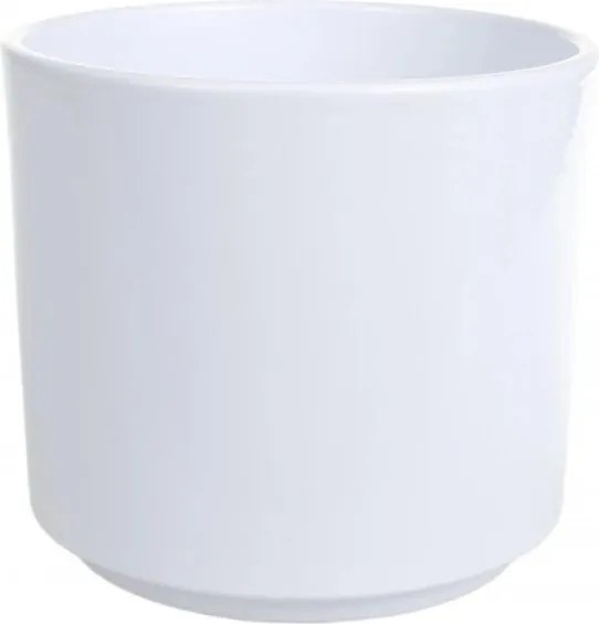 Fedél 29 cm kerámia fehér Nagy Virágtartó