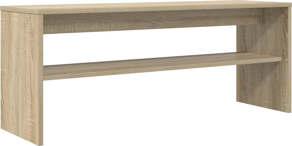 vidaXL TV szekrény Sonoma tölgy 100 x 30 x 40 cm Faanyag
