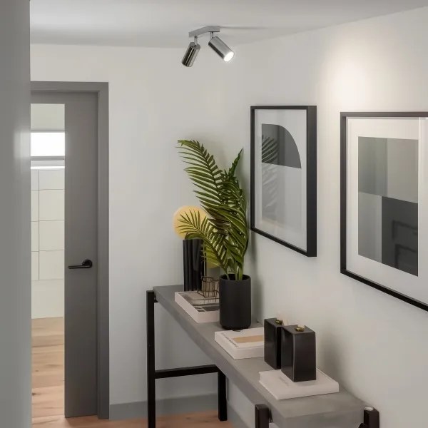 Brilagi - Fürdőszobai spotlámpa SELE 2xGU10/30W/230V IP44 fényezett króm