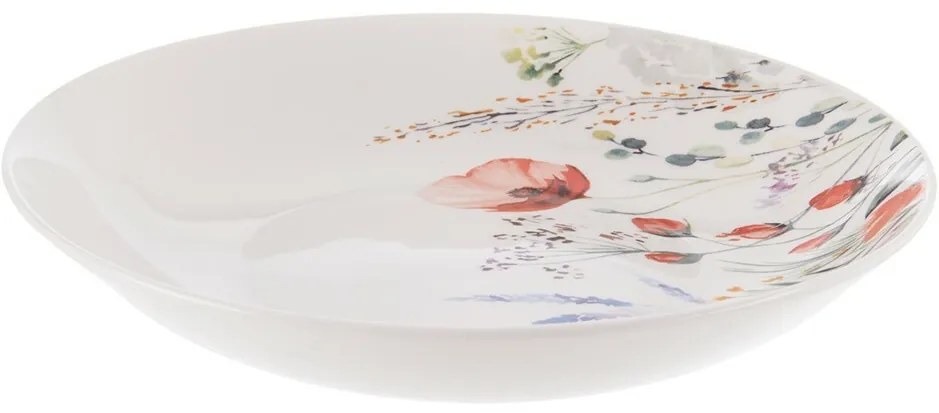 Orion Porcelán mély tányérkészlet Mák 20,5 cm, 6db