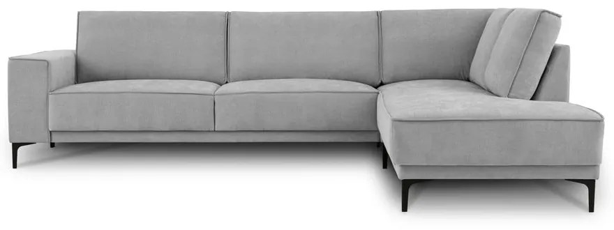 Szürke sarokkanapé (jobb oldali-L alakú) Copenhagen – Scandic