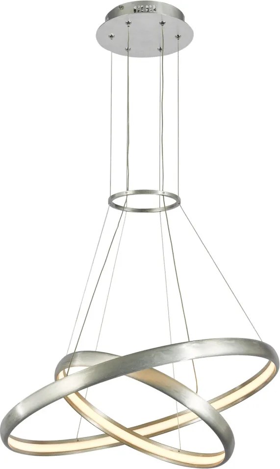 ITALUX MD17025-2A-ALU-WH AXEL Modern Led Függesztett Lámpa Ezüst LED IP20