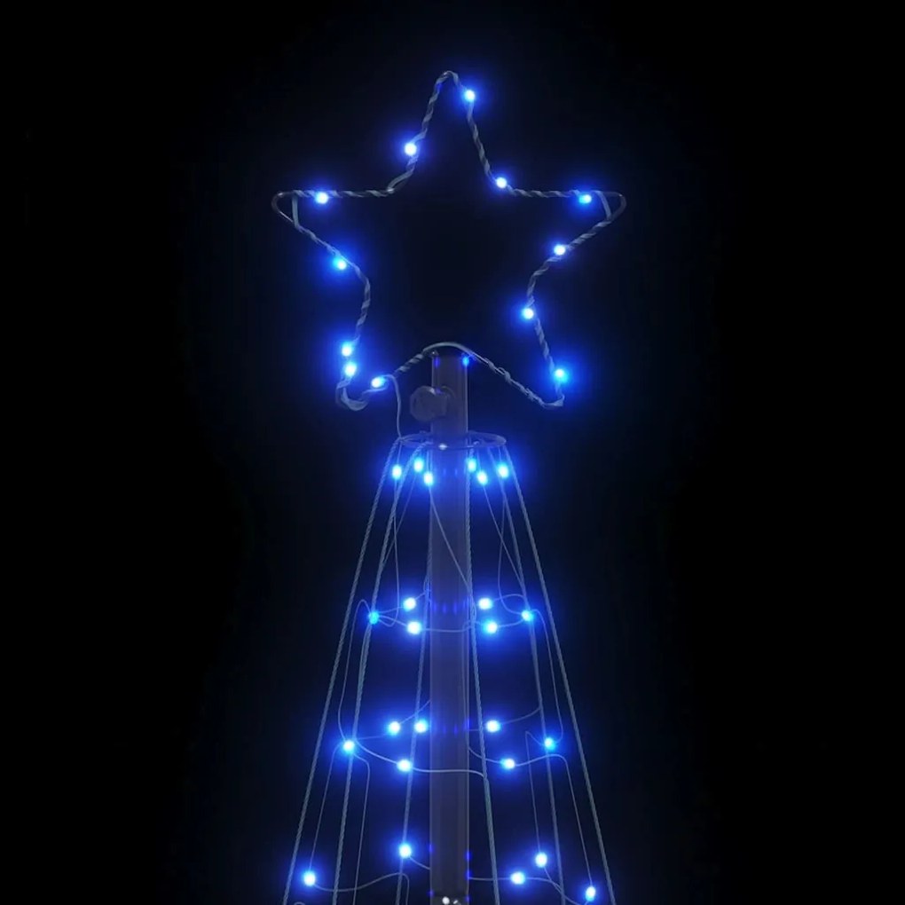 kék LED karácsonyfa 200 LED 182 cm