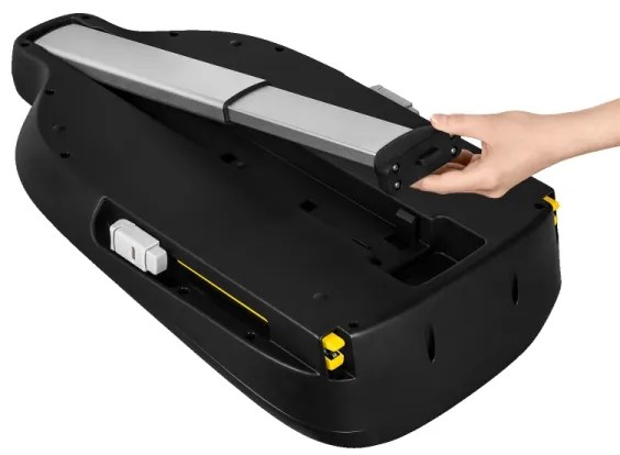 Lionelo - Forgatható autósülés alappal ASTRID SET i-Size 40-87 cm Fekete Szürke