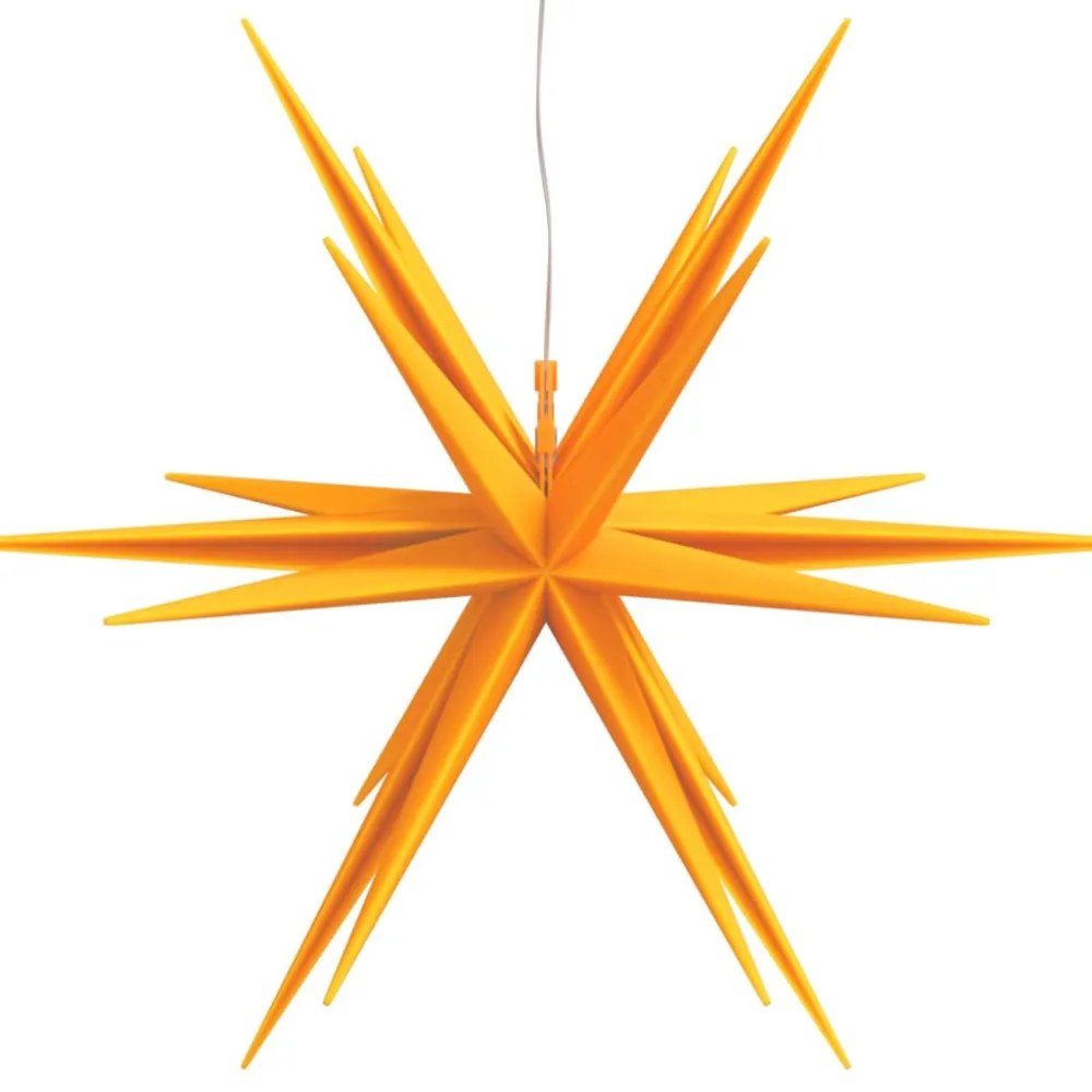 összecsukható sárga karácsonyi lámpa LED-del 43 cm