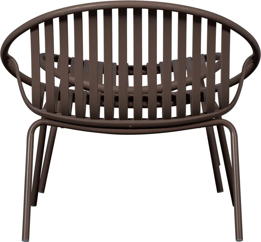 Bruce kerti pihenőfotel lábtartóval