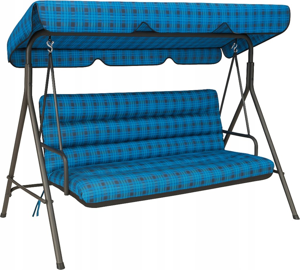 Párna Hintához vagy Kerti Padhoz, Vastag Vízálló Párna 180 cm