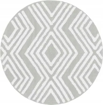 Kézzel Szőtt Szőnyeg Kerek Pamut 120cm