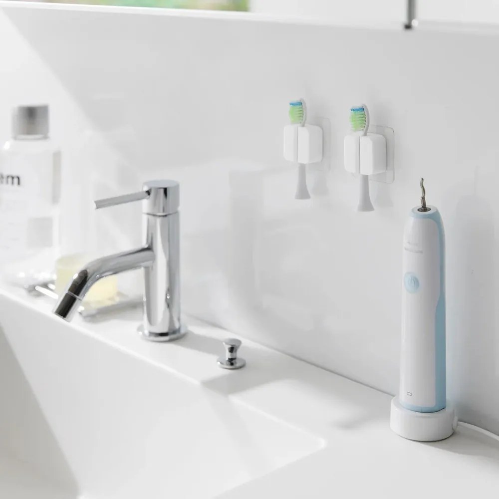 Fehér szilikon multifunkciós tartó szett 2 db-os Film Hook – YAMAZAKI