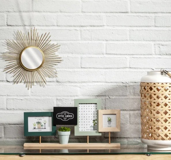 Vintage kollázs képkeret