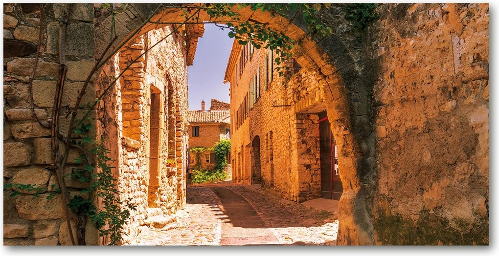 Fotó kép edzett üveg Bájos utca 140x70