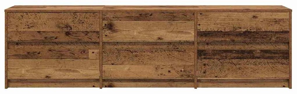 TV szekrény fiókkal Barna 180 x 34 x 50 cm Faanyag