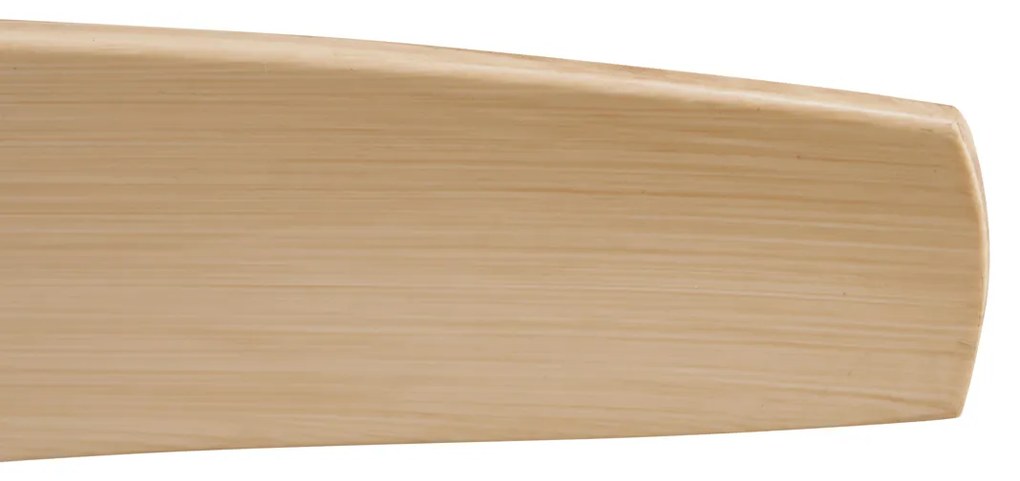 Fehér mennyezeti ventilátor fa mintázattal, 132 cm, LED-del, dimmelhető, távirányítóval - Joly