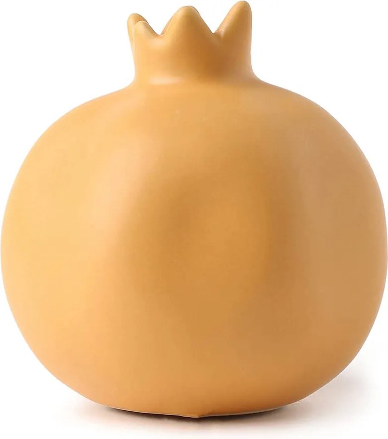 Váza Kis Váza rügyek virágok kerek matt gömb gránát gyümölcs dekoráció