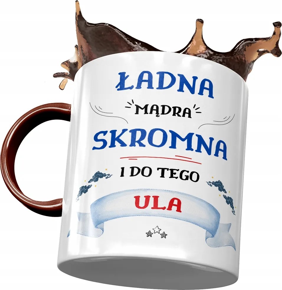 Bordó bögre Ursula Kaptár Barátnő Feleség Nyomtatott Fotóval