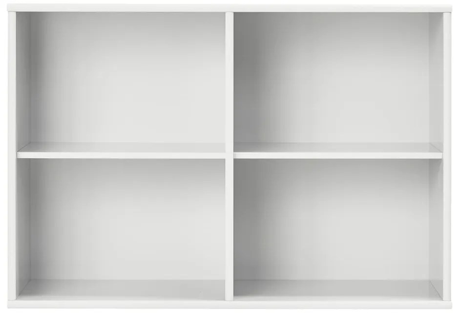Fehér függő könyvespolc 89x61 cm Mistral – Hammel Furniture