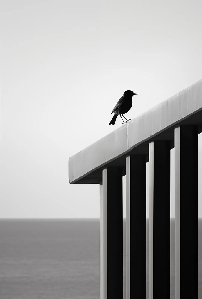 Poszter 61x90,5cm Magányos elmúlás