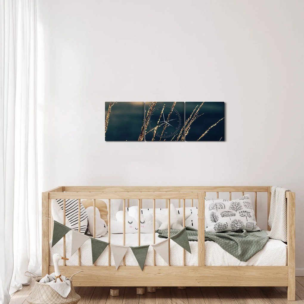 A füvek képe (órával) (90x30 cm)