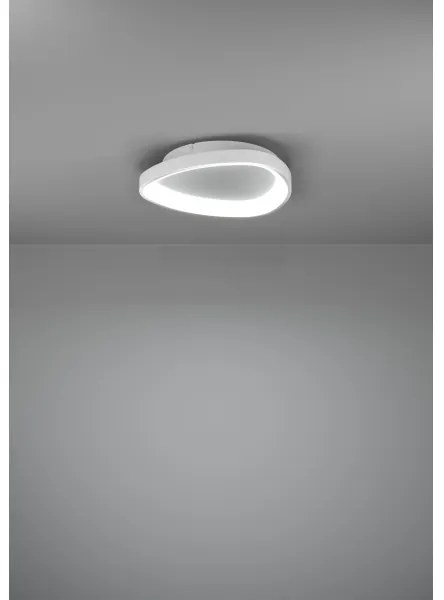 Eglo 901583 - LED Dimmelhető mennyezeti lámpa LORETELLO LED/12W/230V fehér + távirányító