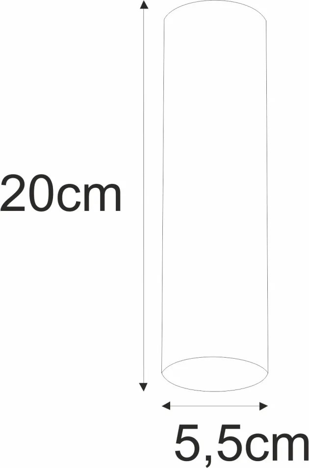 KAJA K-4405 MILE BLACK Fekete Színű Spotlámpa 1xGU10 10W IP20