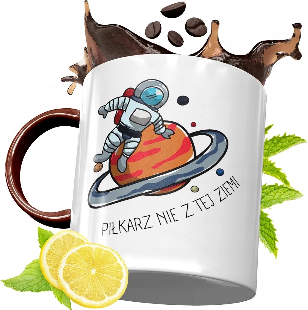 Bordó Bögre Labdarúgónak Születésnapi Ajándék fényképes nyomtatással