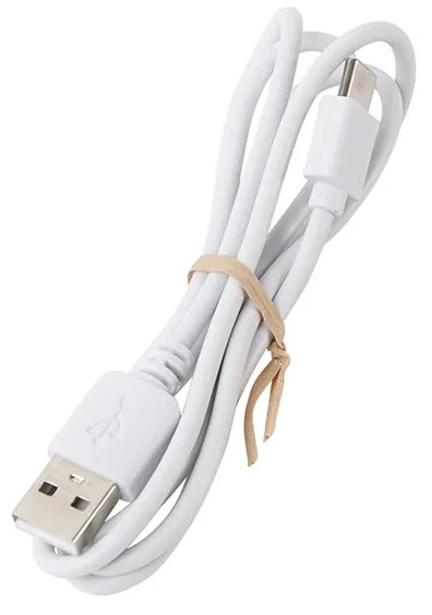 Narancssárga műanyag asztali lámpa LED-del, napelemes, újratölthető IP44 - Ambar