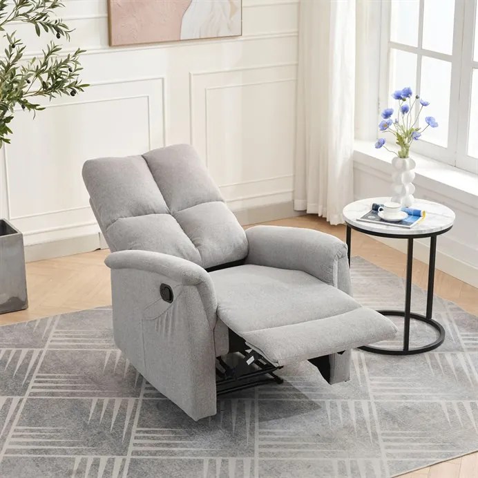 Relax fotel szürke szövettel. TV-916 SIL2