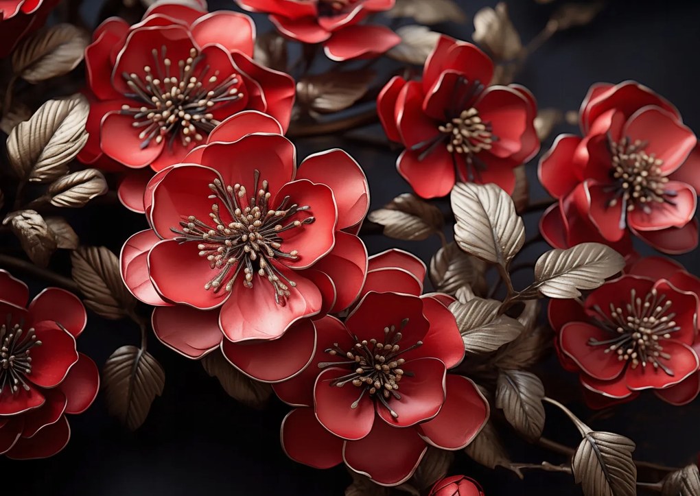 Poszter 84x59,5cm Virágos mese