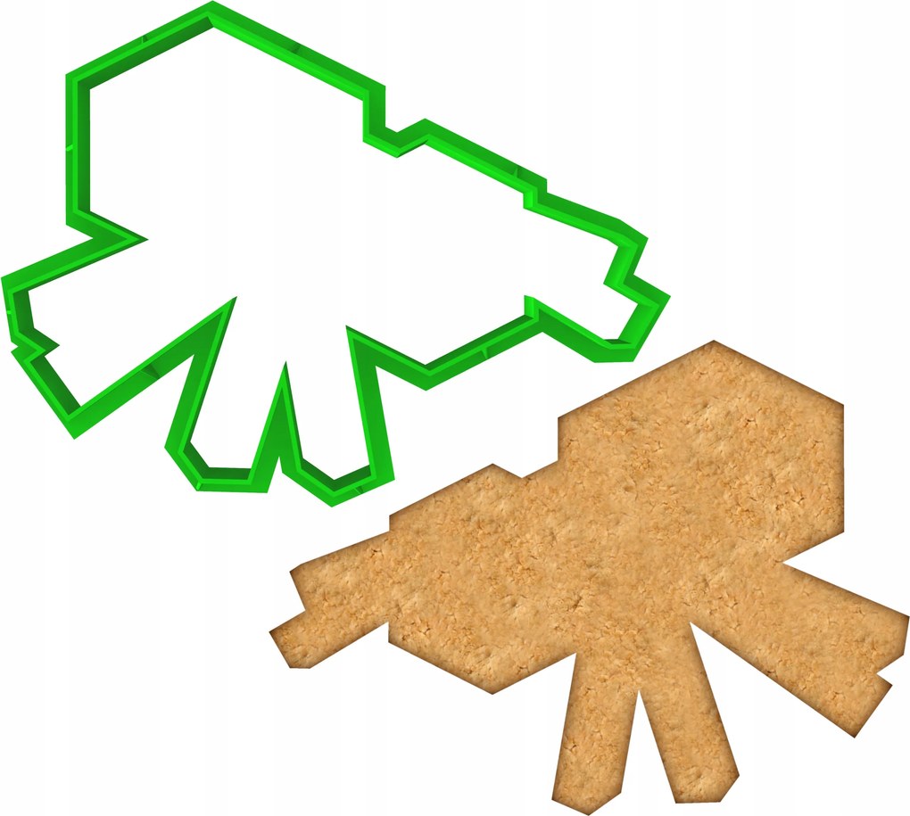 Forma Lyukasztó Sütemény- és Mézeskalácsvágó Halloween Pók 10cm